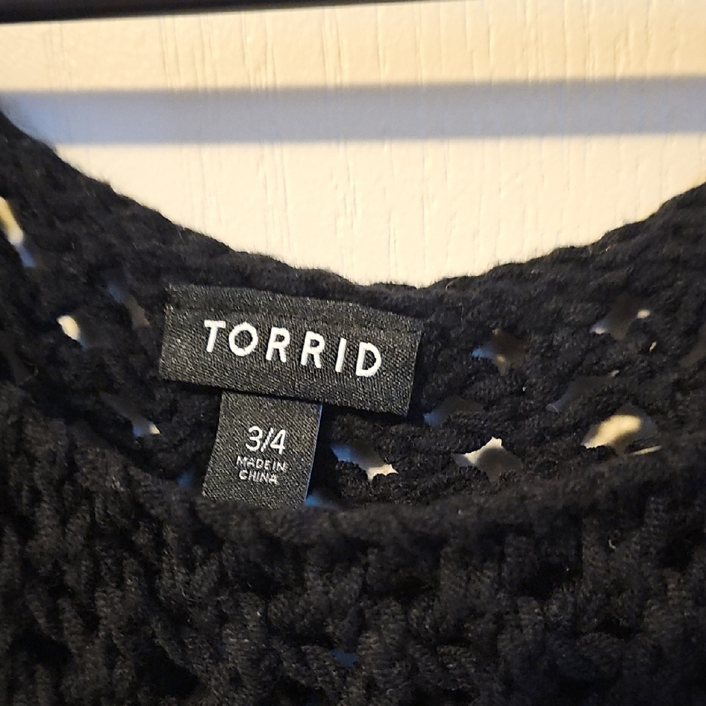 Torrid Black Knit Sweater - Picture 5 of 6